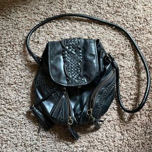 Unique Black Crossbody purse
